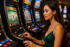 Antarmuka permainan No Commission Baccarat di platform tasikgame dengan live dealer